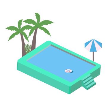 آبدرمانی و استخر